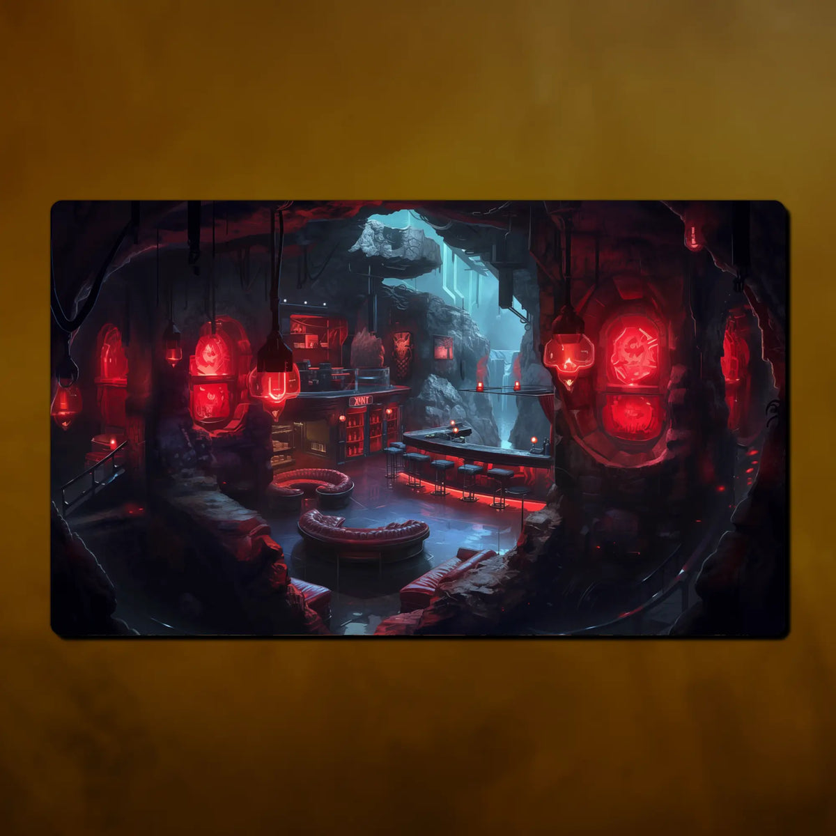 Xander's Lounge TCG playmat
