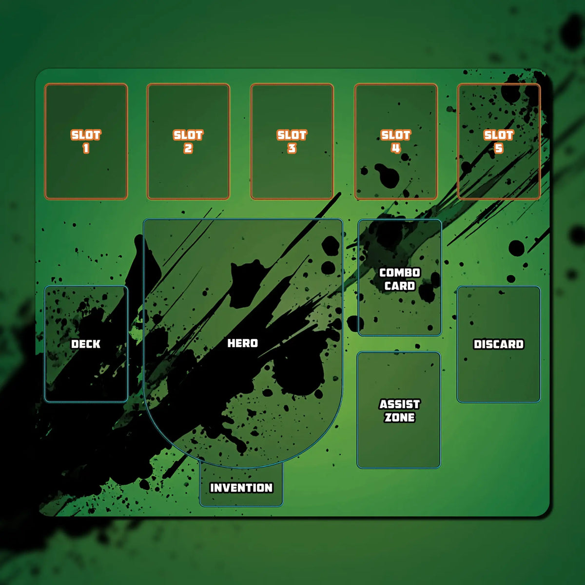 Astro Knights hero playmat, 16" x 14" (400 x 350 mm), compatible accessory