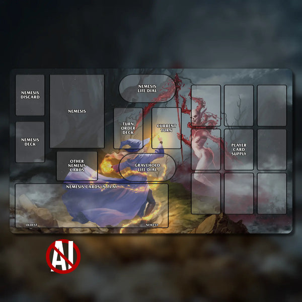 Aeon's End horizontal playmats, 24