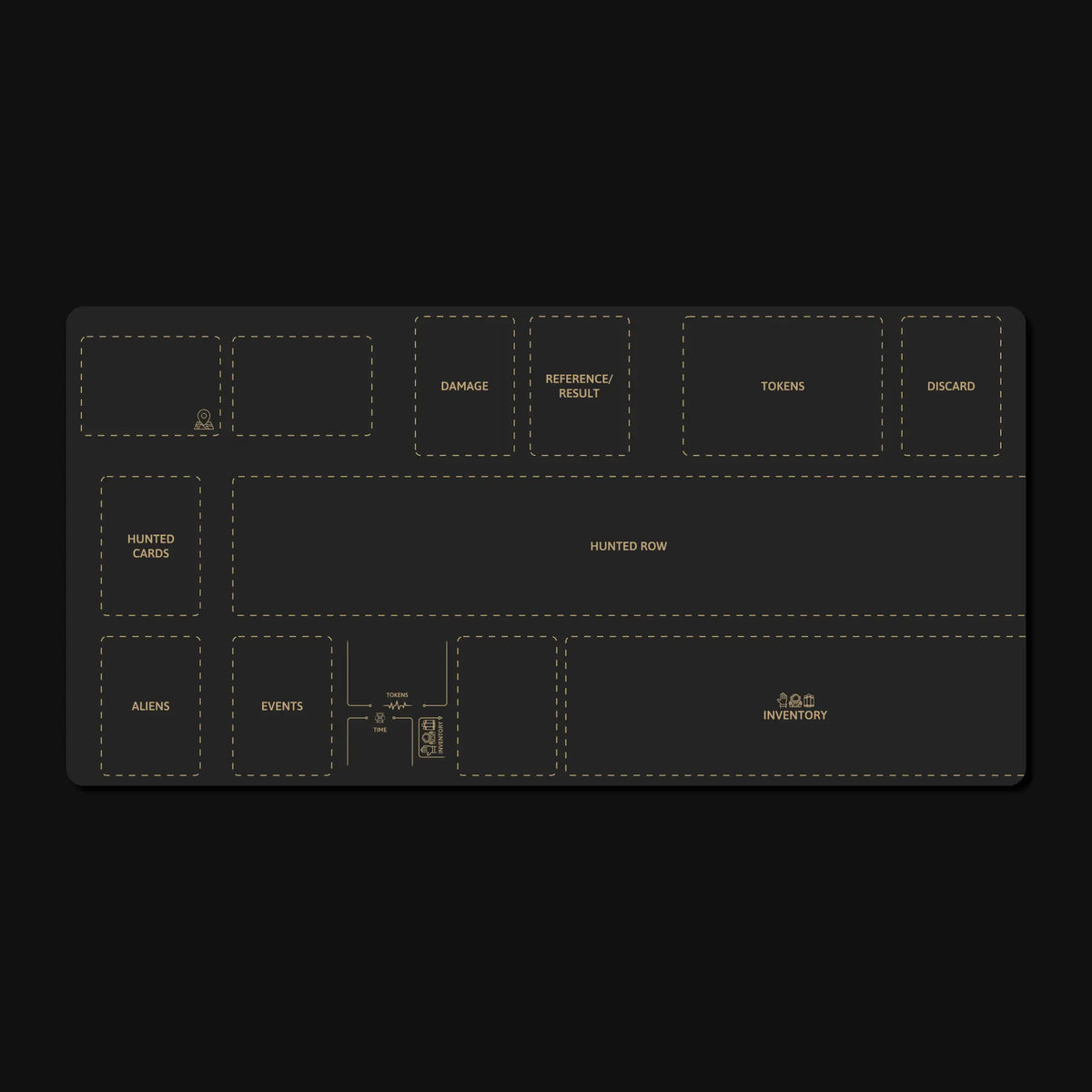 Hunted: Mining Colony 419 compatible playmat, 24" x 12" (600 x 300 mm)