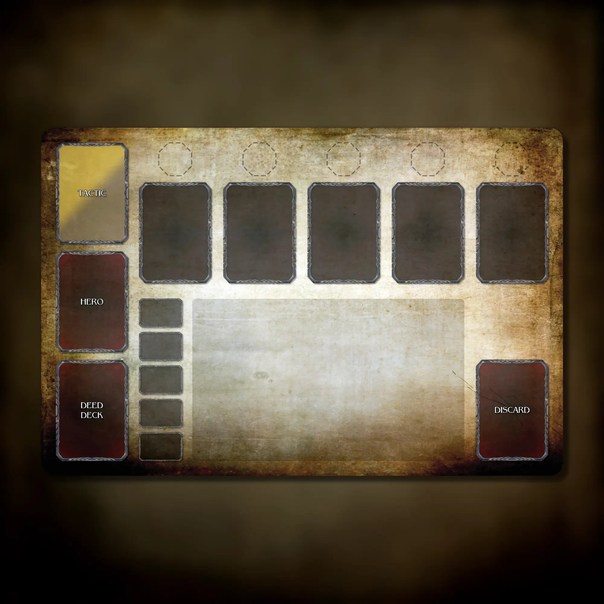 Keep your hero’s strategy sharp and organized with our Mage Knight Hero Mat, designed to bring structure and clarity to your gameplay. This 18
