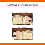 Arkham Horror LCG Paul Nojima playmat in right-handed and left-handed versions