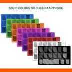 Azuki TCG playmat in solid colors or with your own custom artwork