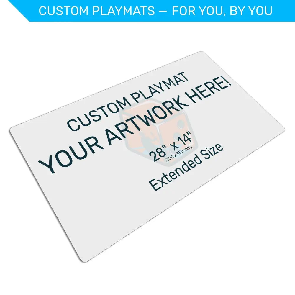 Custom 28’’ x 14’’ Playmat - Playmat