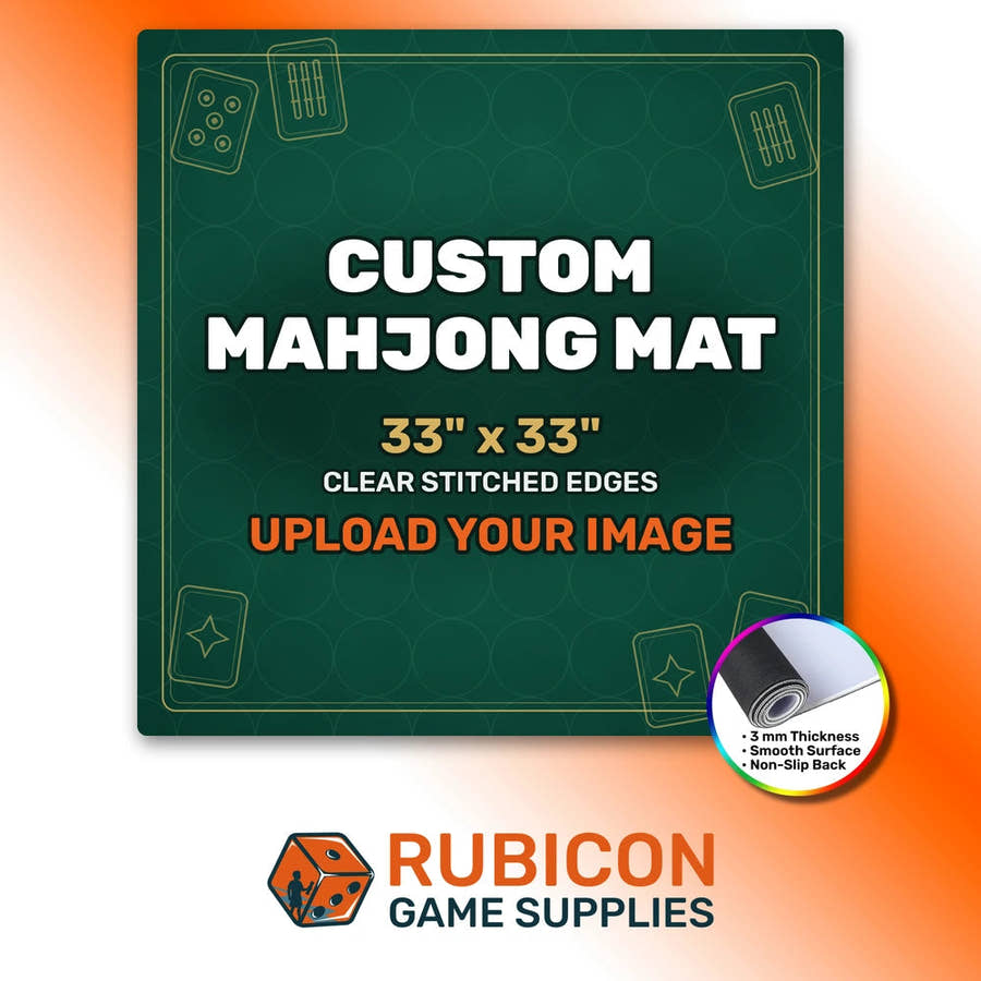 Custom Mahjong Mat 33" x 33"