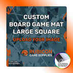 Custom printed board game mat 28" x 28" large square
