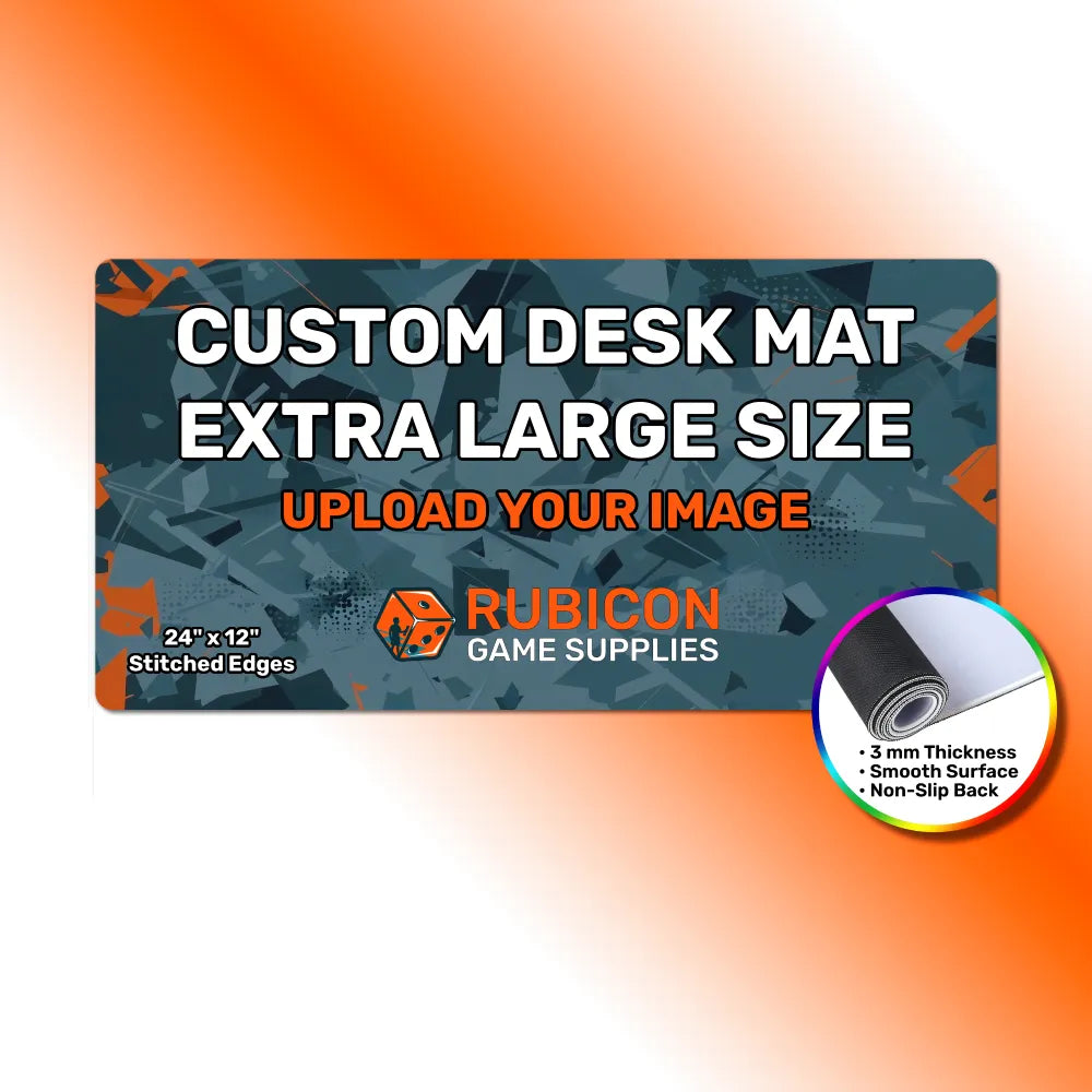 Custom XL Desk Mat 24" x 12"