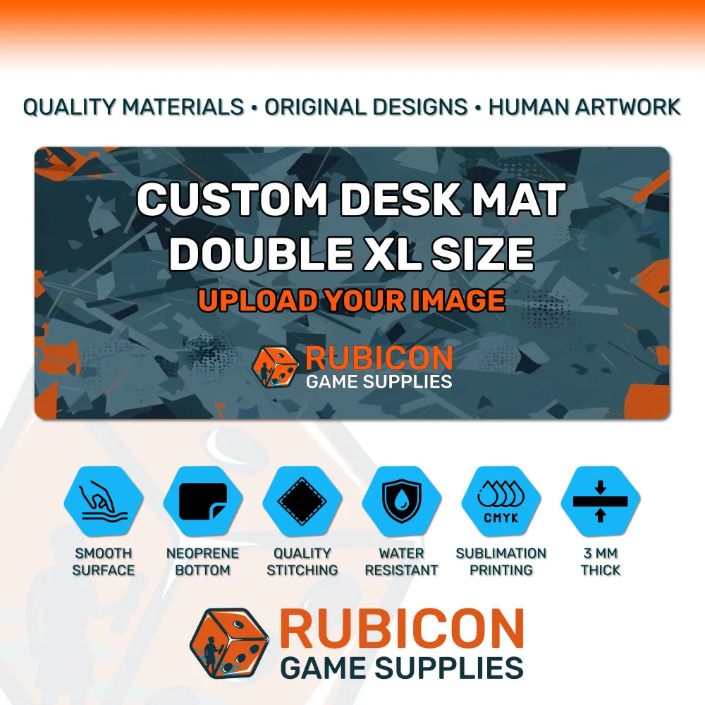 Custom XXL Desk Mat 28" x 12"