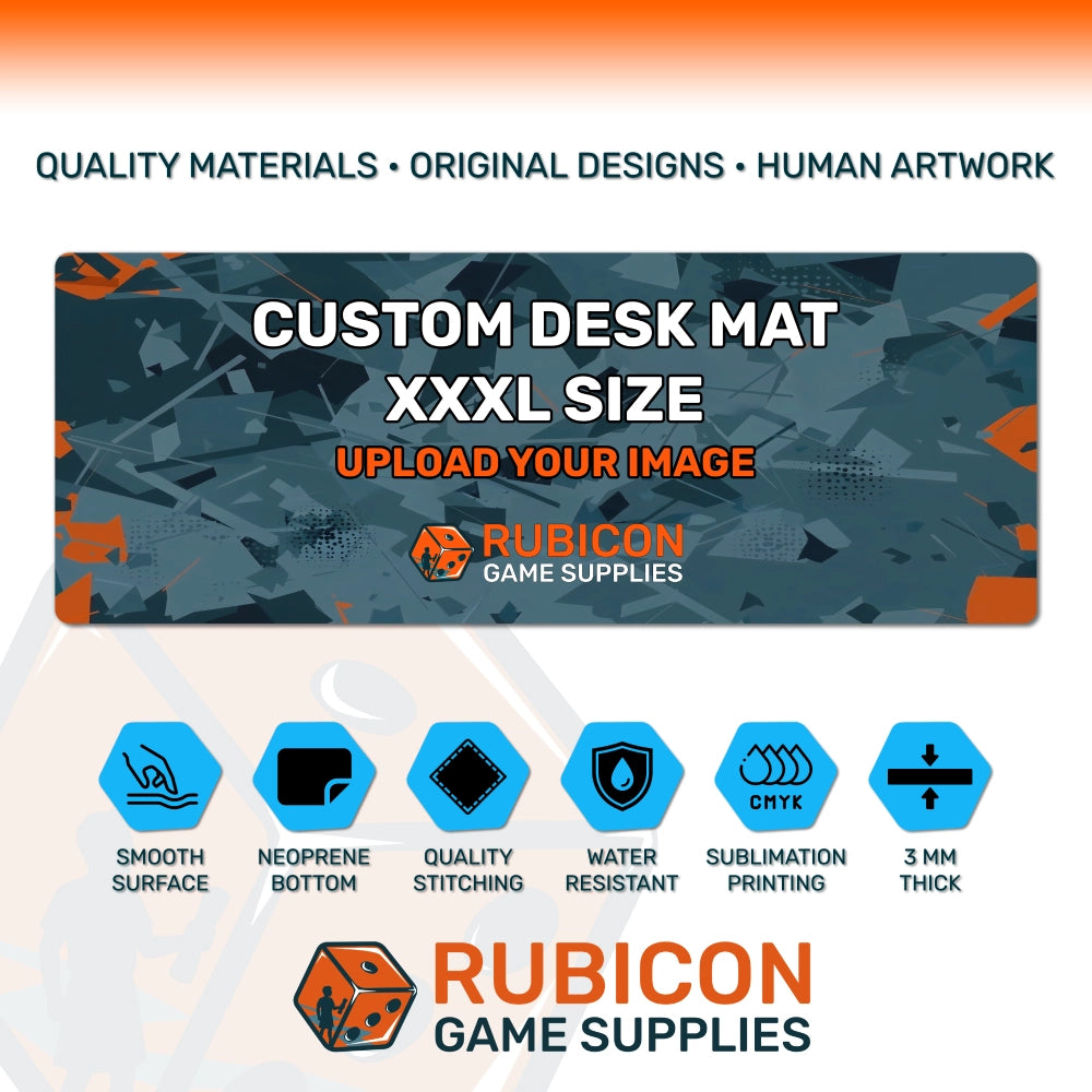 Custom XXXL Desk Mat 31" x 12"