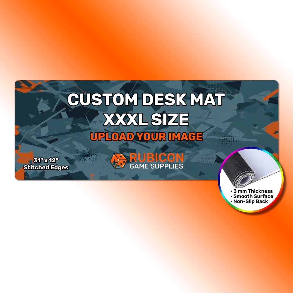 Custom XXXL Desk Mat 31" x 12"