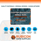 Custom printed mousepad 10" x 8" 3 mm neoprene material specifications