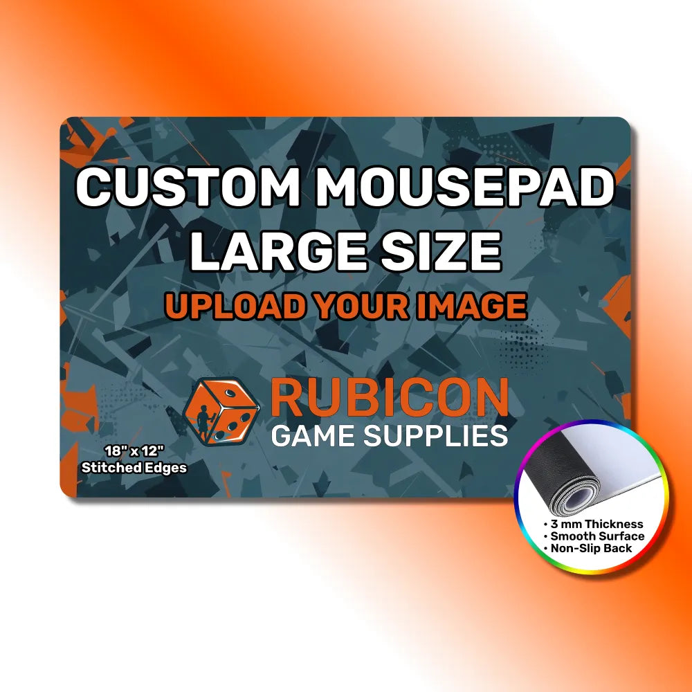 Custom Large Mousepad 18" x 12"