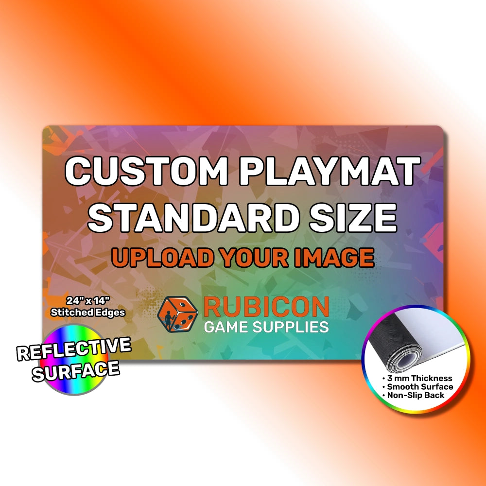 Tapis de jeu personnalisé 24" x 14"