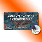 Custom printed TCG playmat 28" x 14" extended size
