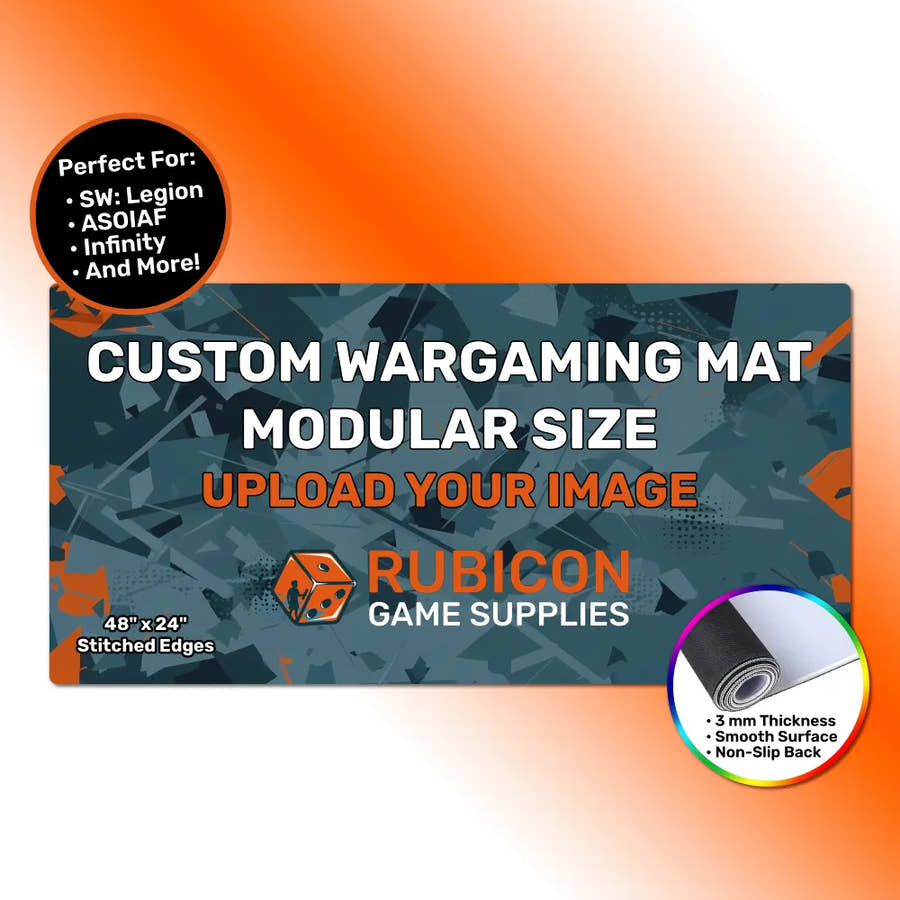 Custom Wargaming Mat 48" x 24"
