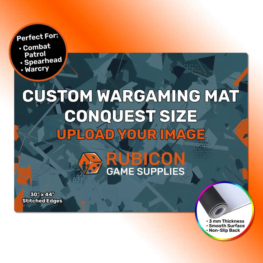 Custom Wargaming Mat 30" x 44"
