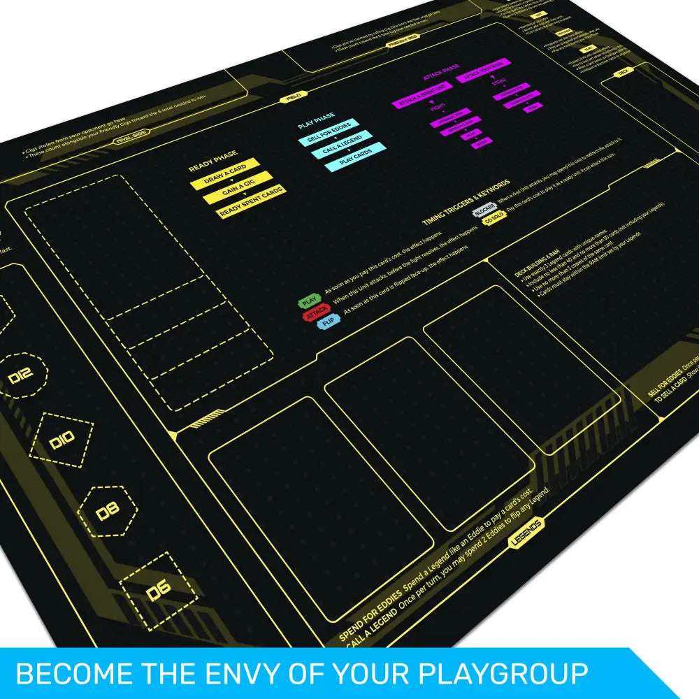 Cyberpunk TCG (New Player) - Playmat