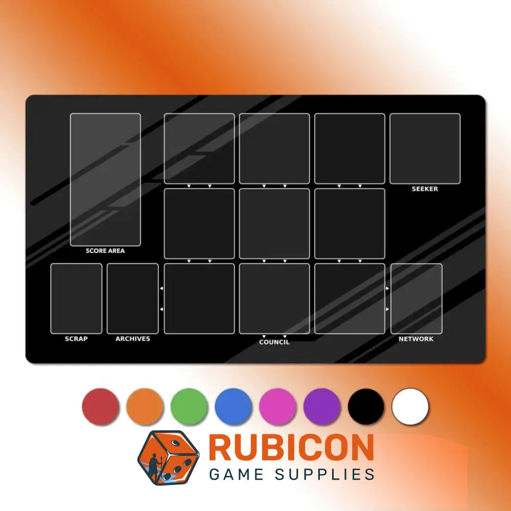 Hubworld Aidalon - Clear / Red - Playmat