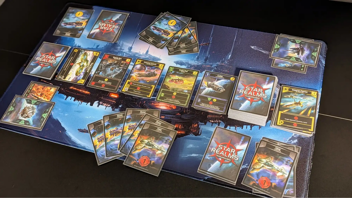 Dreadnaught playmat for Star Realms
