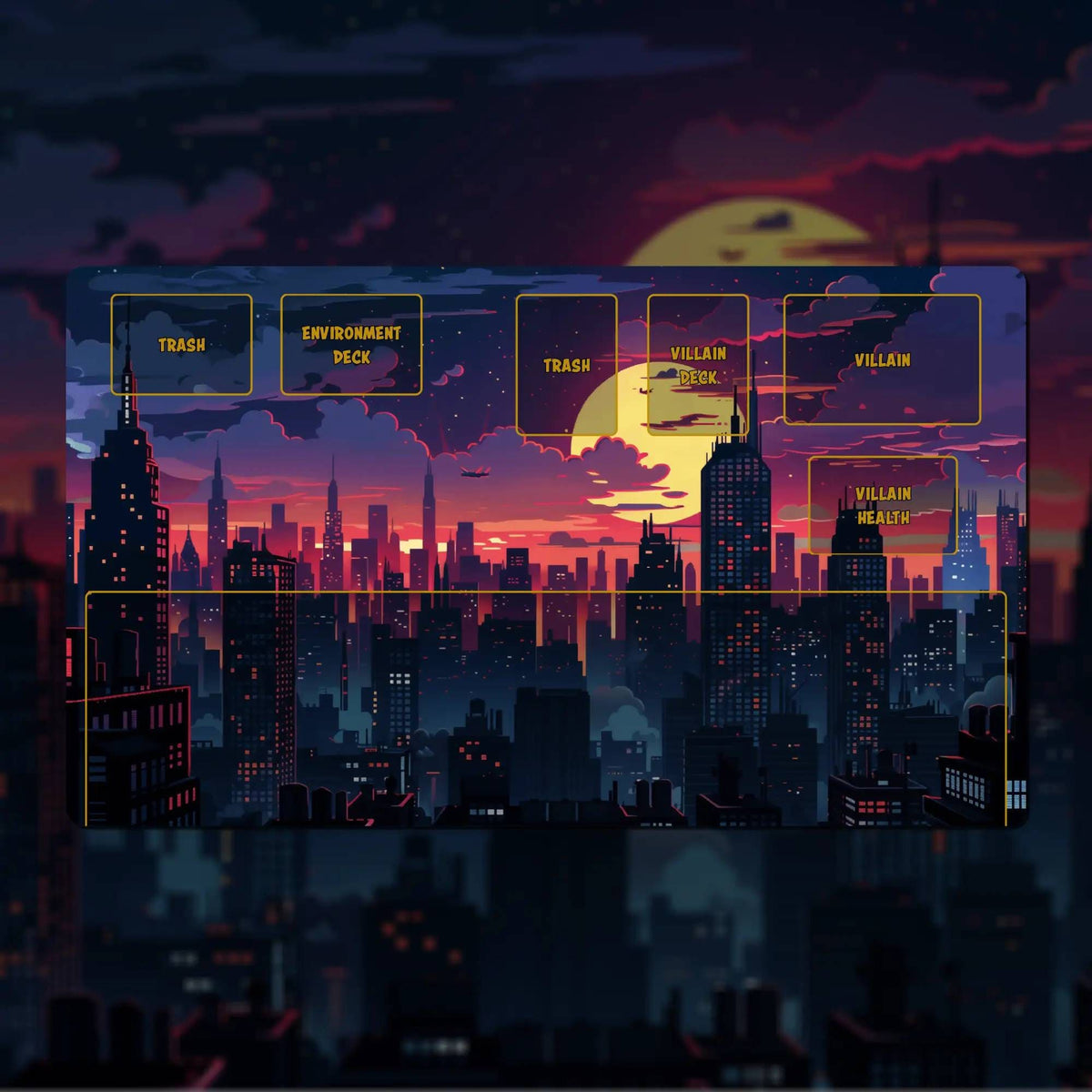 Villain Dashboard | Sunset City