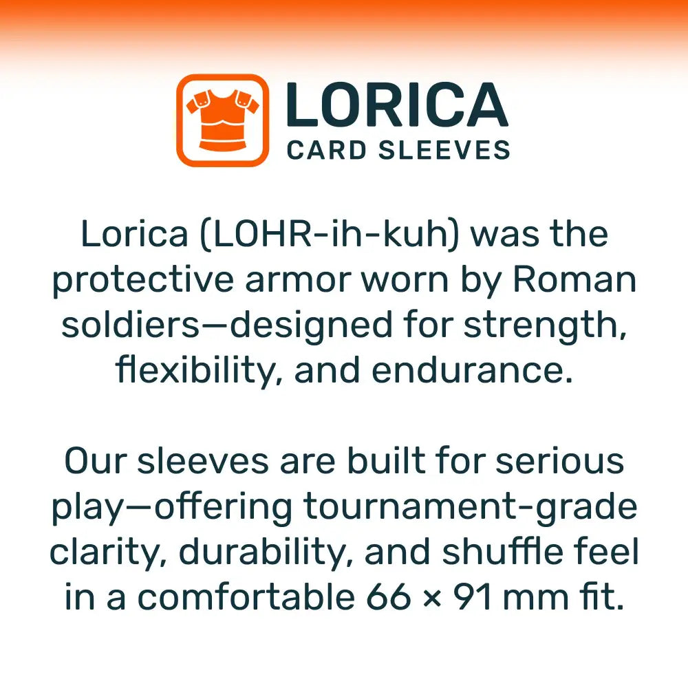 Lorica Premium Card Sleeves 100 pack