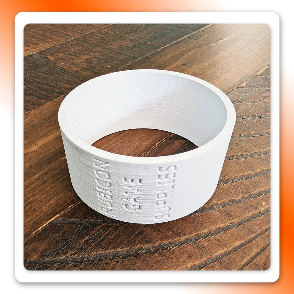 Playmat storage ring white