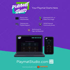 Playmat Studio, Rubicon's browser-based custom mat designer