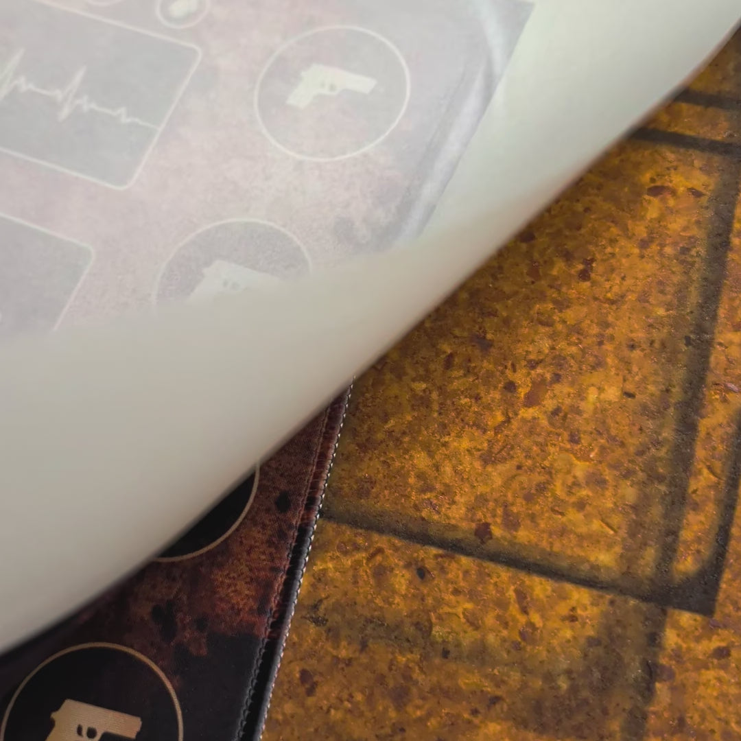 Resident Evil player mat, unofficial accessory