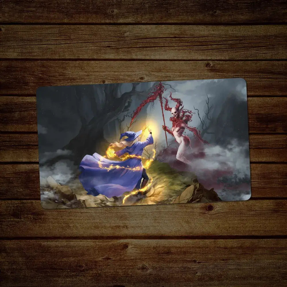 Sasha Figarella - Clear Stitched / Duel of Wits & Magic / Standard 24’’ x 14’’ - Playmat