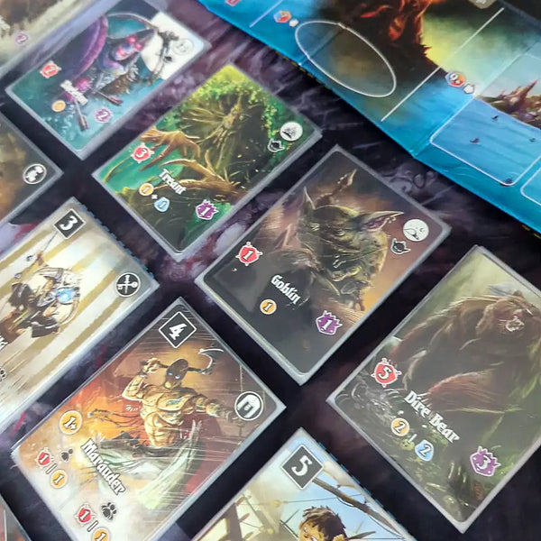 Valeria Card Kingdoms multiplayer playmat, 18" x 22" (450 x 550 mm), neoprene themed compatible game accessory