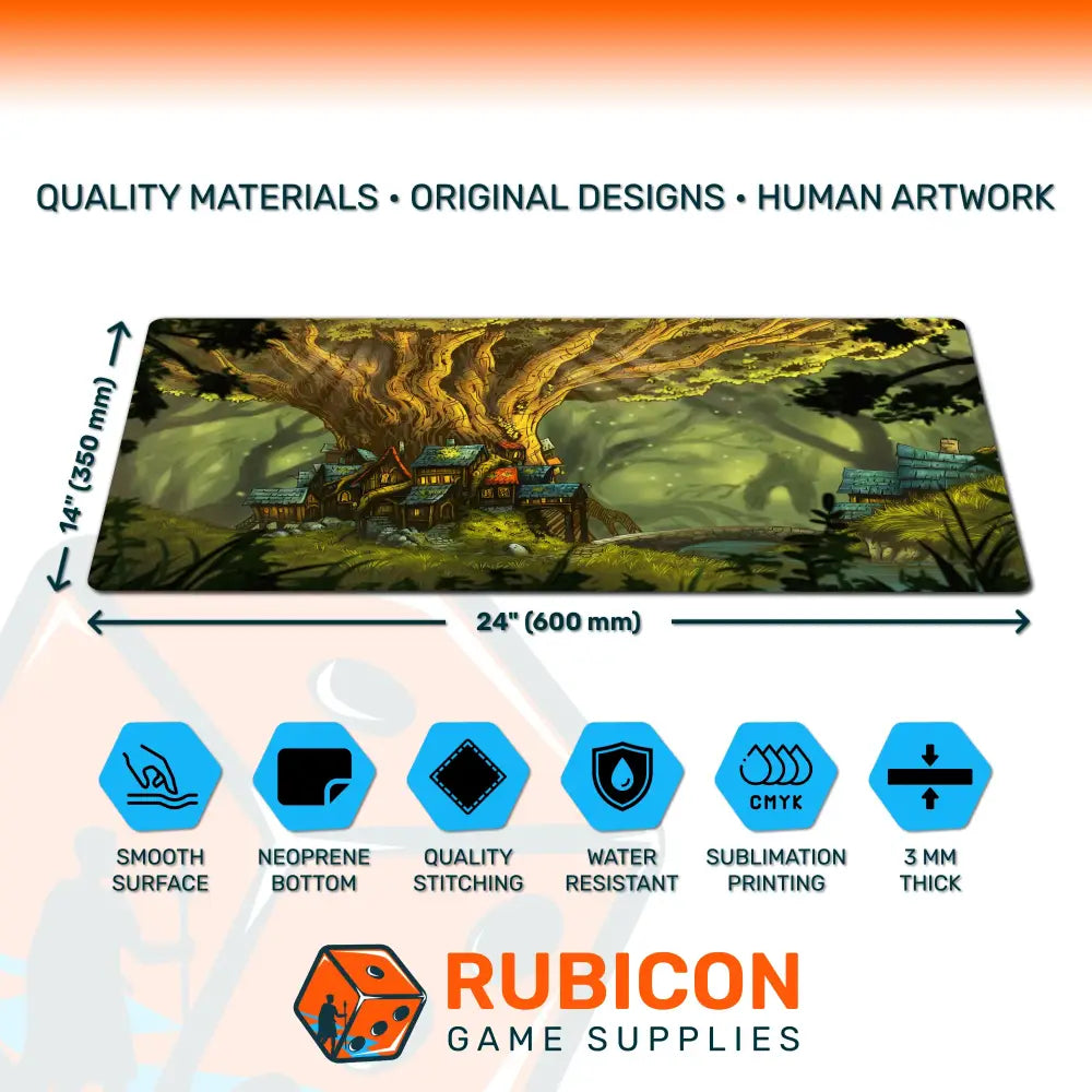 Woodland Haven - Premium TCG Playmats by Rubicon Game Supplies Playmat