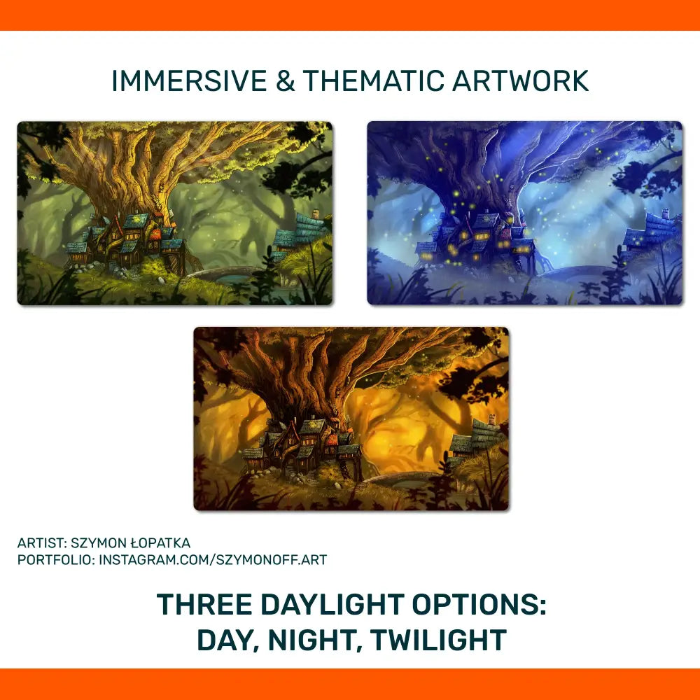 Woodland Haven - Premium TCG Playmats by Rubicon Game Supplies Playmat